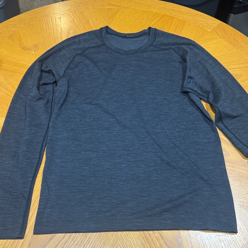 Men's Long Sleeve Gray Lulu Shirt